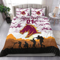 custom-personalised-brisbane-broncos-anzac-2022-bedding-set-simple-style-white