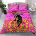 penrith-panthers-anzac-2022-bedding-set-indigenous-vibes-pink