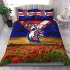 sydney-roosters-anzac-2022-bedding-set-poppy-flowers-vibes-blue