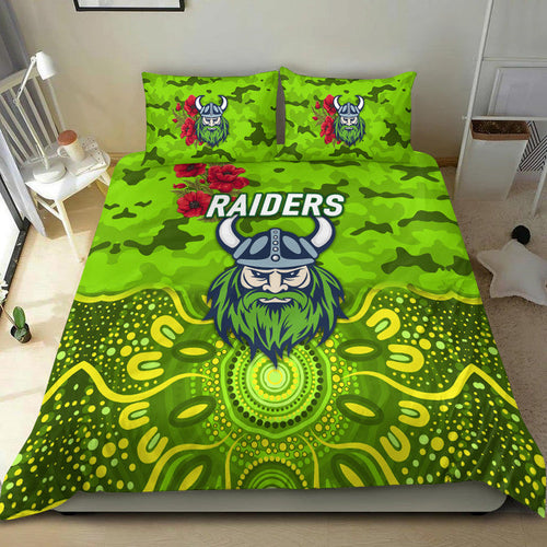 canberra-raiders-anzac-2022-bedding-set-indigenous-vibes