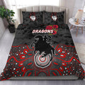st-george-illawarra-dragons-anzac-2022-bedding-set-indigenous-vibes-black