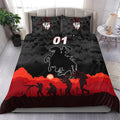 custom-personalised-st-george-illawarra-dragons-anzac-2022-bedding-set-simple-style-black