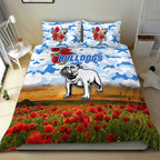 canterbury-bankstown-bulldogs-anzac-2022-bedding-set-poppy-flowers-vibes-white