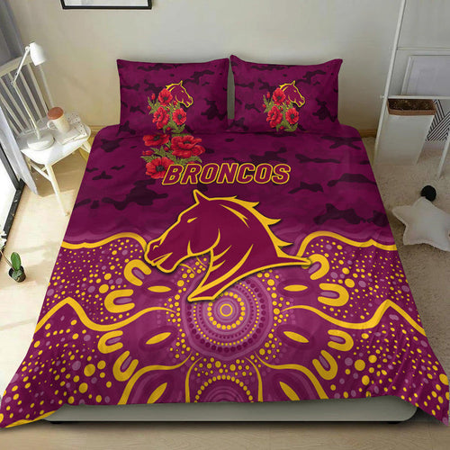 brisbane-broncos-anzac-2022-bedding-set-indigenous-vibes