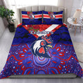 sydney-roosters-anzac-2022-bedding-set-indigenous-vibes-blue