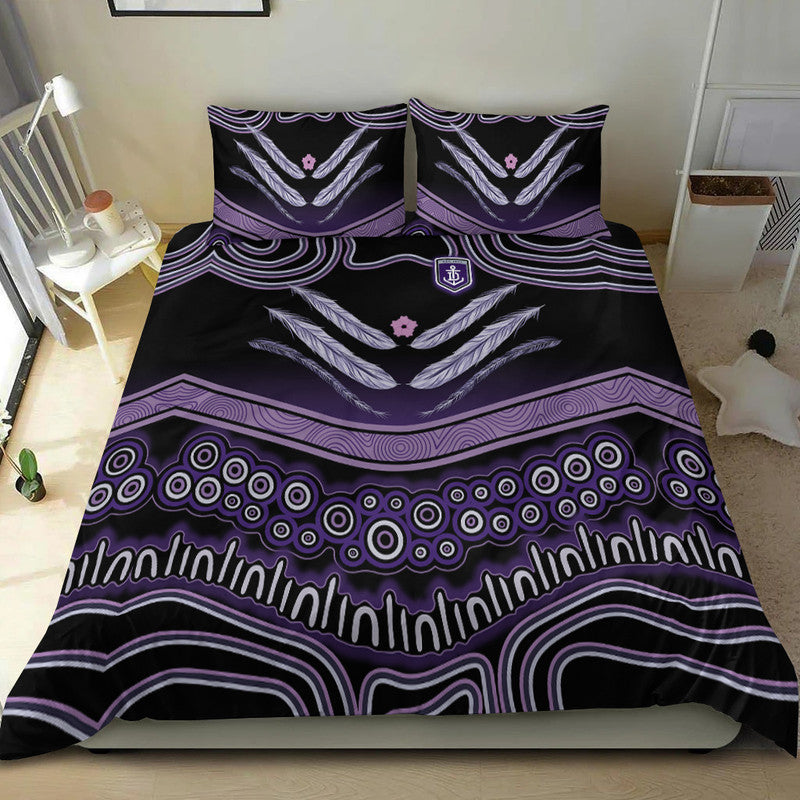 fremantle-dockers-bedding-set-freo-indigenous-style-no1