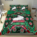 south-sydney-indigenous-rabbitohs-dot-art-style-bedding-set