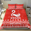 sydney-swans-unique-winter-season-bedding-set-swans-merry-christmas-no1