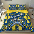 cowboys-rugby-bedding-set-boomerang-indigenous-dots