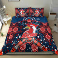 roosters-rugby-bedding-set-boomerang-indigenous-dots