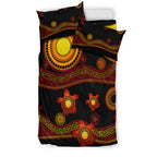 aboriginal-indigenous-flag-vibes-bedding-set-turtle