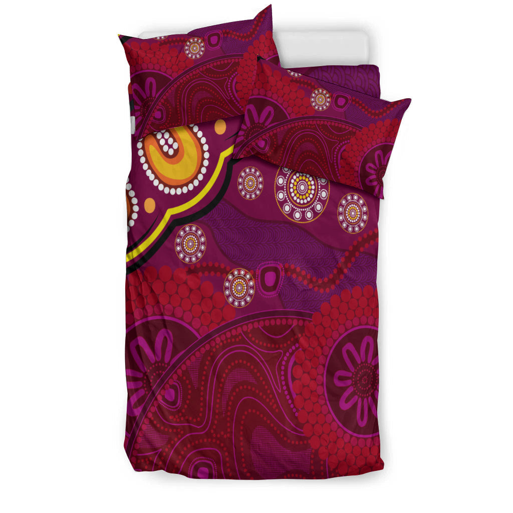 queensland-maroons-aboriginal-bedding-set-indigenous-vibes