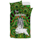 south-sydney-rabbitohs-bedding-set-2021-indigenous-premiers-trophy-green