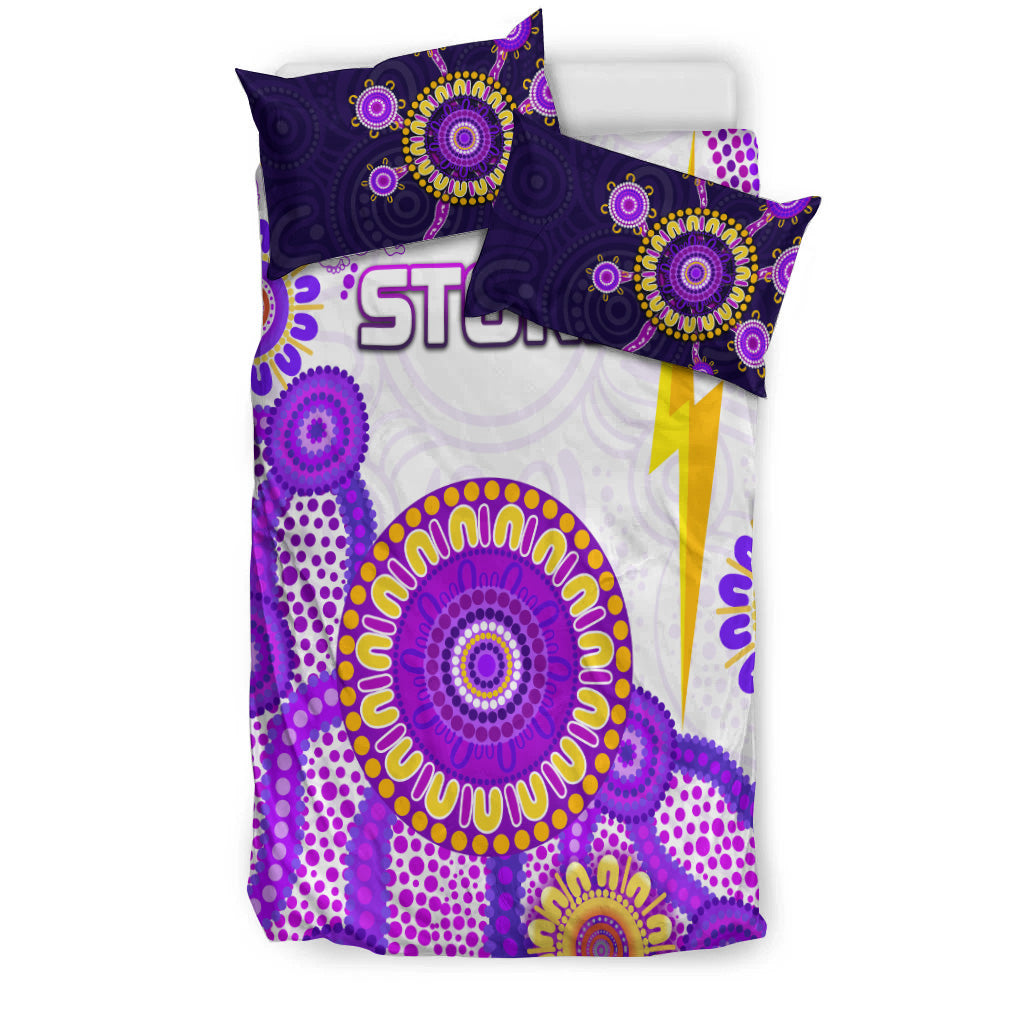 melbourne-storm-bedding-set-2021-indigenous-latest-style