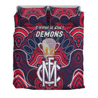 melbourne-demons-indigenous-bedding-set-football-2021-premiers-trophy