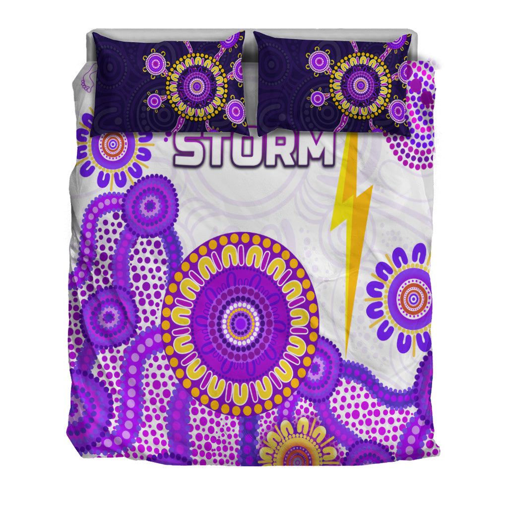 melbourne-storm-bedding-set-2021-indigenous-latest-style