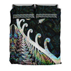 new-zealand-rugby-maori-bedding-set-silver-fern-koru-vibes-paua-shell