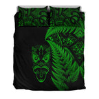 new-zealand-haka-rugby-maori-bedding-set-silver-fern-vibes-green