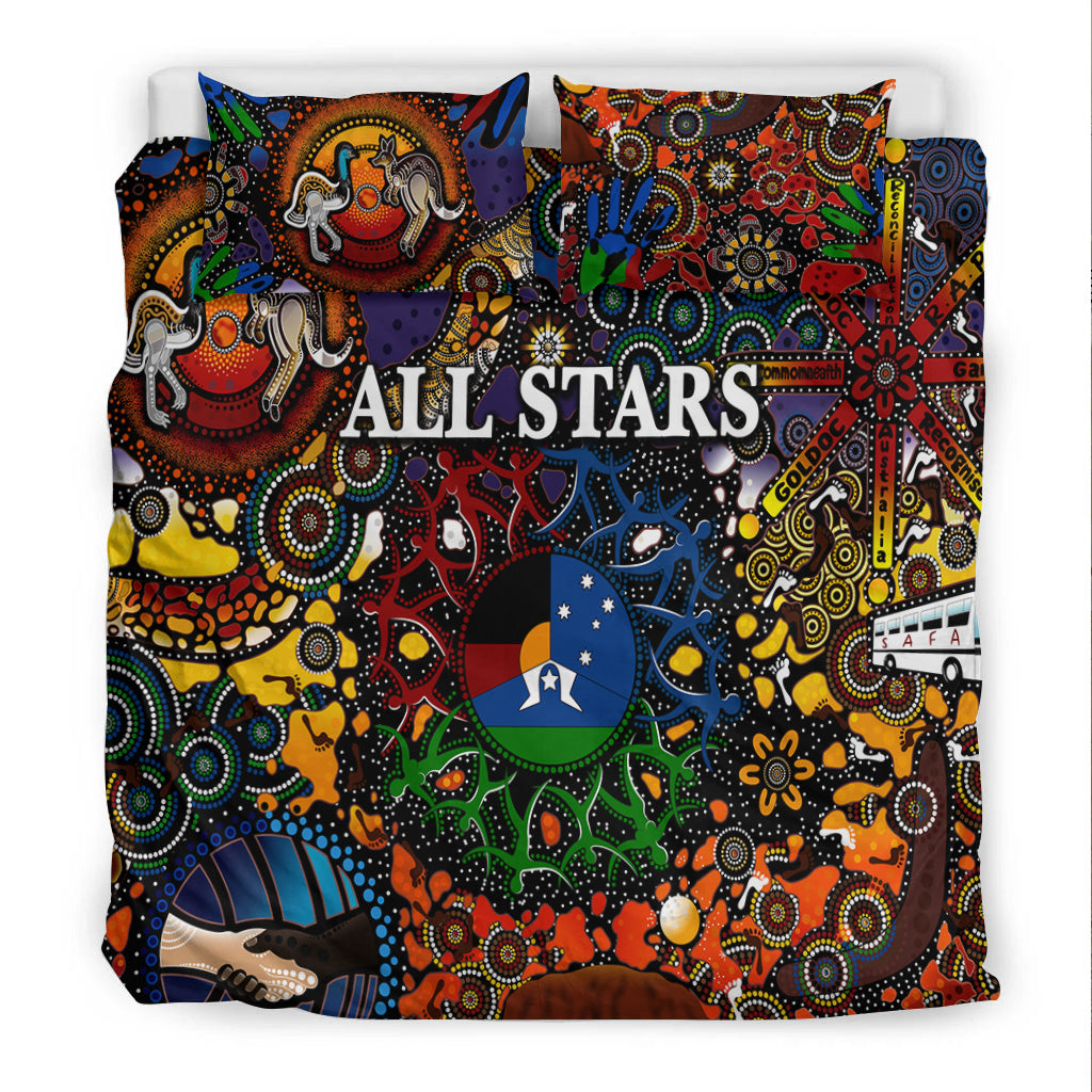 Indigenous All Stars Bedding Set 2021 NAIDOC Week LT8 - VibeHoodie