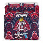 melbourne-demons-indigenous-bedding-set-football-2021-premiers-the-king