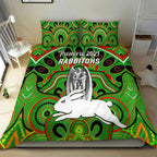 south-sydney-rabbitohs-bedding-set-2021-indigenous-premiers-trophy-green
