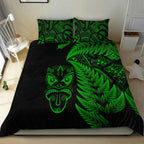 new-zealand-haka-rugby-maori-bedding-set-silver-fern-vibes-green