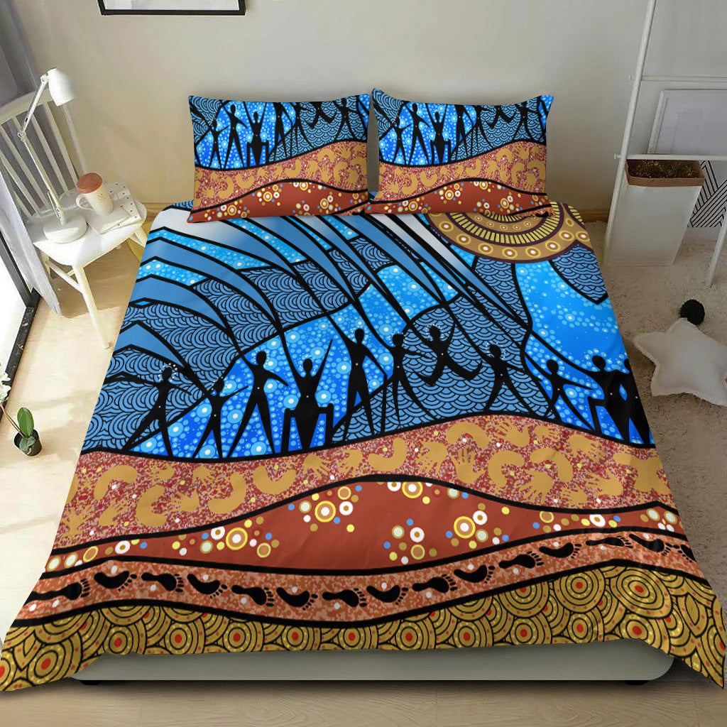 aboriginal-naidoc-indigenous-people-bedding-set