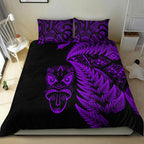 new-zealand-haka-rugby-maori-bedding-set-silver-fern-vibes-purple