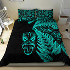 new-zealand-haka-rugby-maori-bedding-set-silver-fern-vibes-turquoise