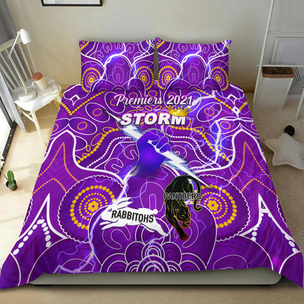 melbourne-storm-bedding-set-2021-indigenous-premiers-the-king