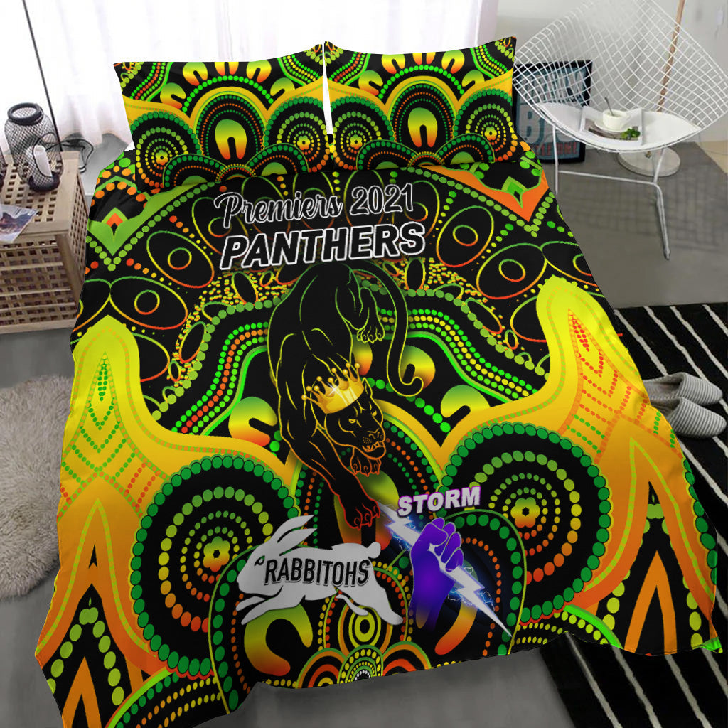 penrith-panthers-bedding-set-2021-indigenous-premiers-the-king