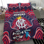 melbourne-demons-indigenous-bedding-set-football-2021-premiers-the-king