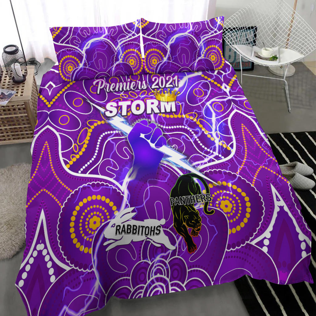 melbourne-storm-bedding-set-2021-indigenous-premiers-the-king