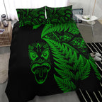 new-zealand-haka-rugby-maori-bedding-set-silver-fern-vibes-green