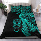 new-zealand-haka-rugby-maori-bedding-set-silver-fern-vibes-turquoise