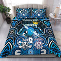 port-adelaide-power-indigenous-bedding-set-football-2021-premiers-the-king