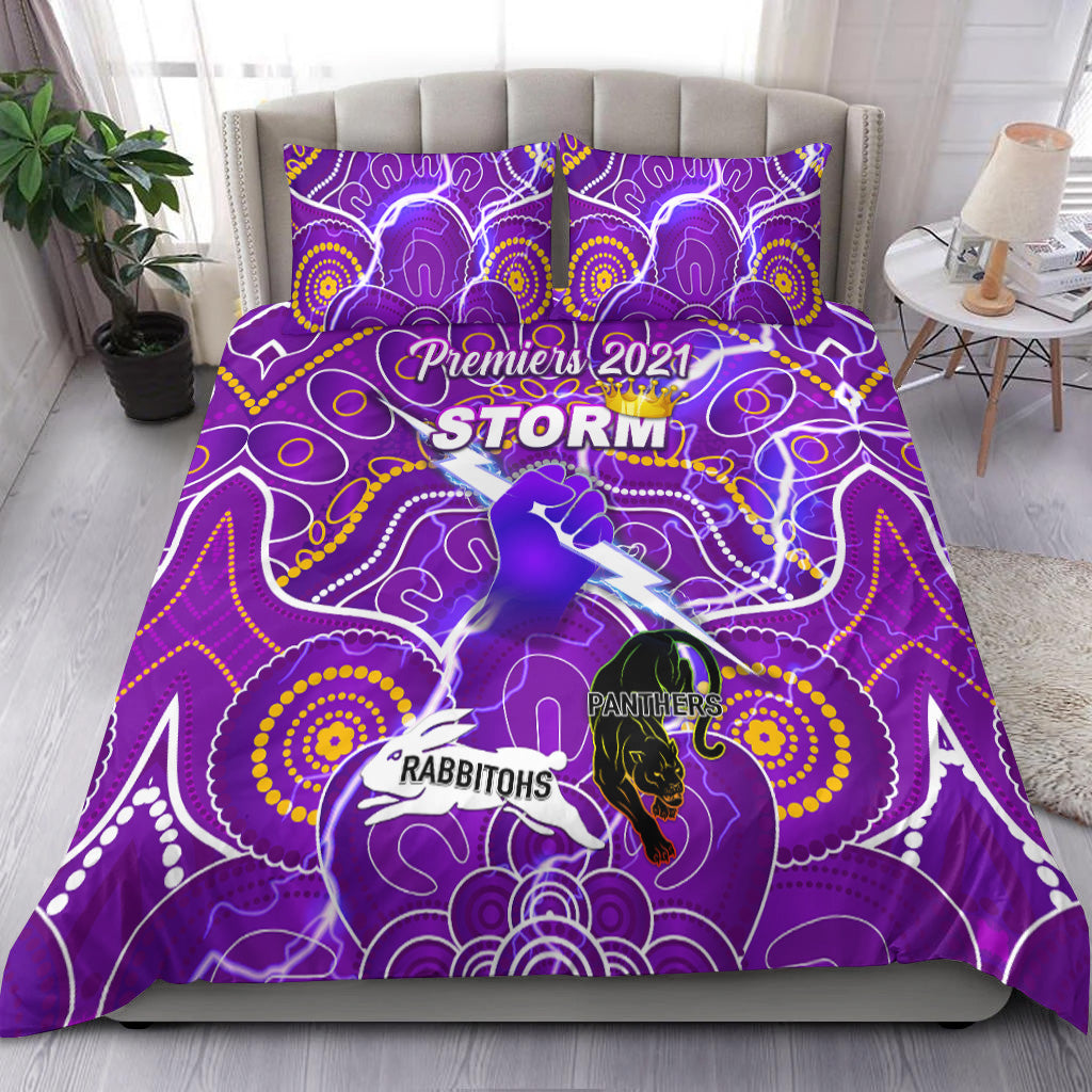 melbourne-storm-bedding-set-2021-indigenous-premiers-the-king