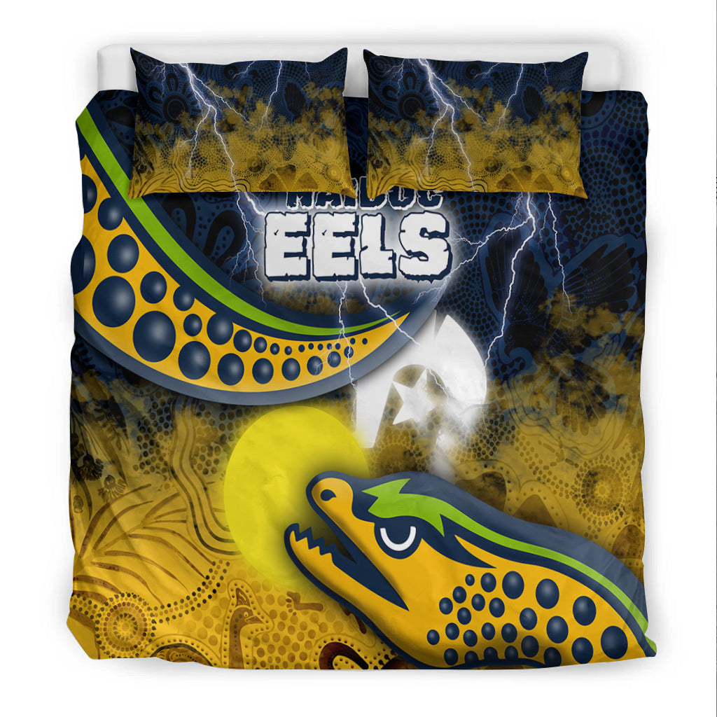 eels-rugby-naidoc-week-bedding-set-aboriginal-power-style