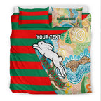 custom-personalised-rabbitohs-bedding-set-aboriginal-style