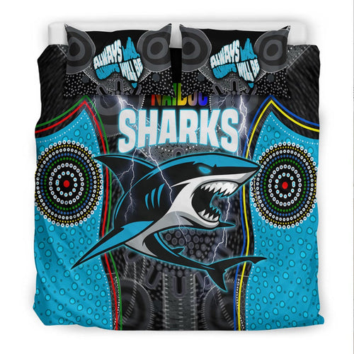 cronulla-sutherland-sharks-bedding-set-naidoc-week-special-style