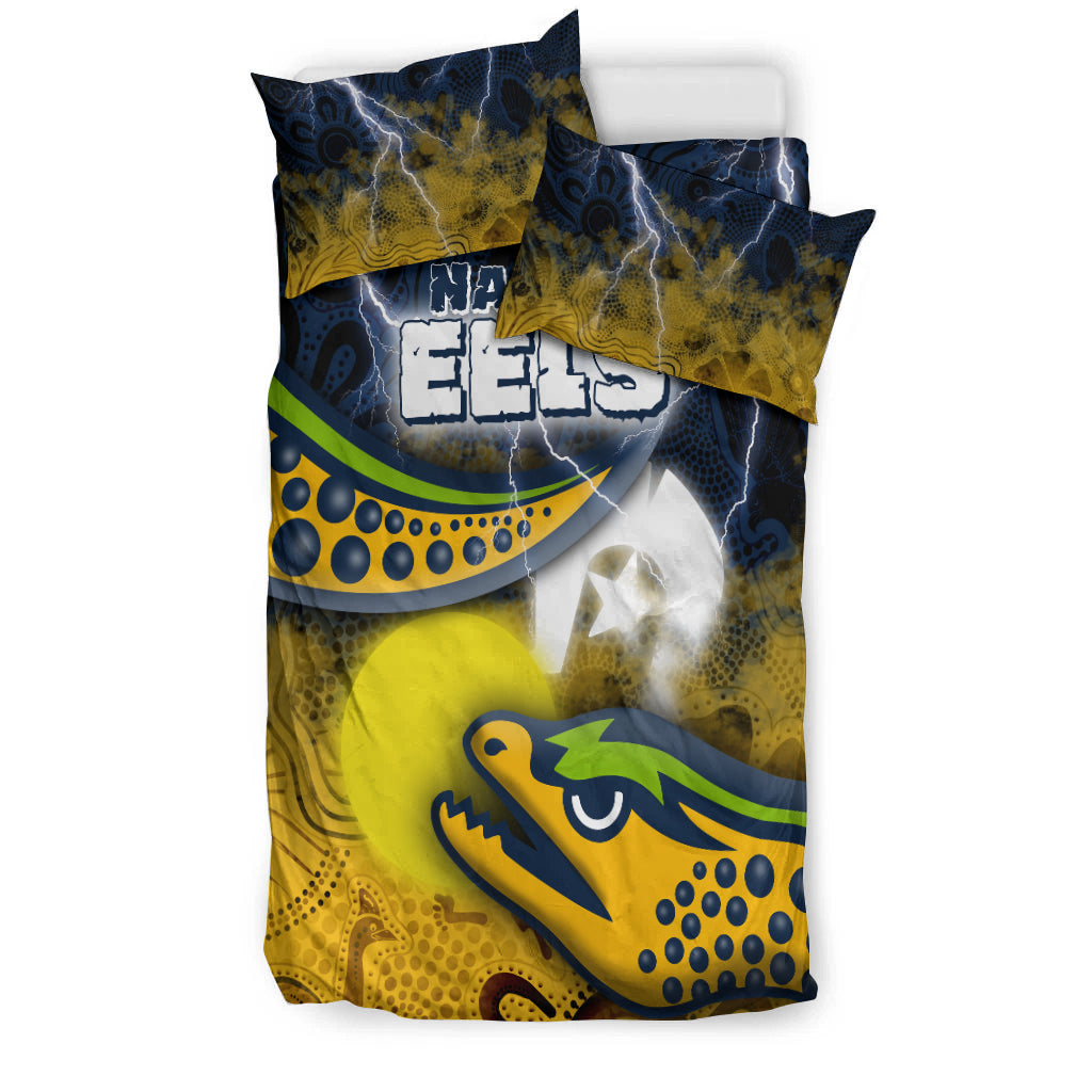 eels-rugby-naidoc-week-bedding-set-aboriginal-power-style