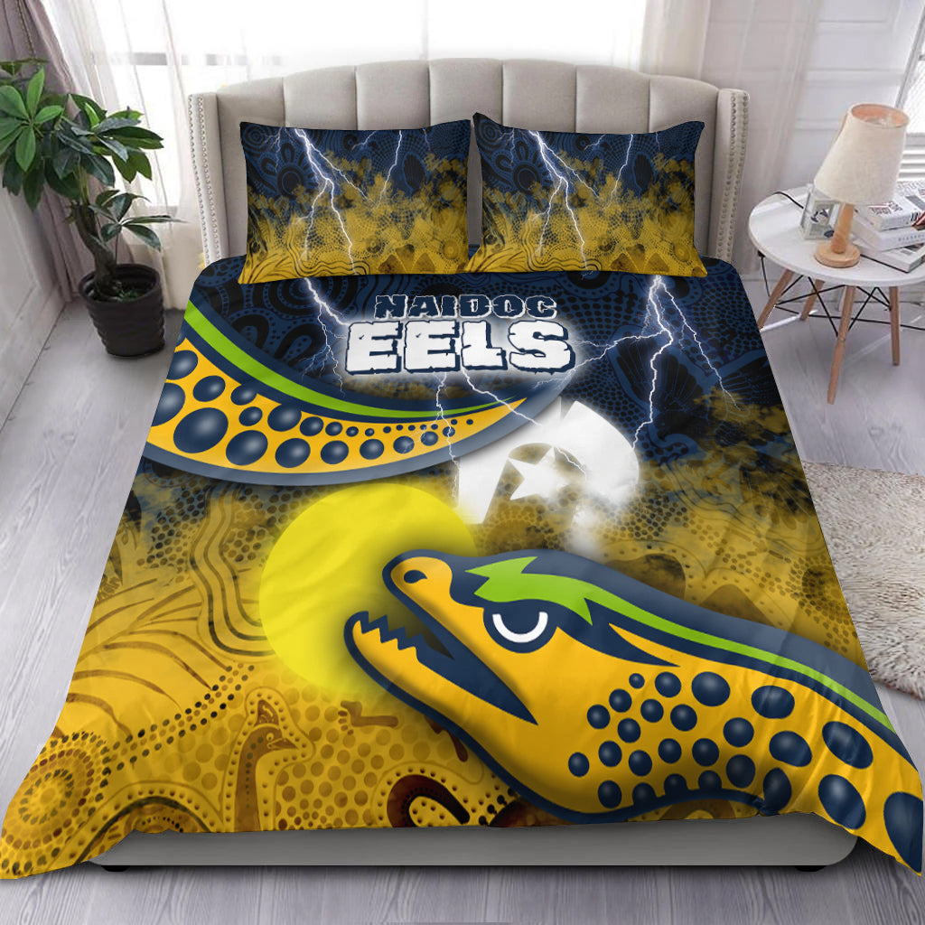 eels-rugby-naidoc-week-bedding-set-aboriginal-power-style
