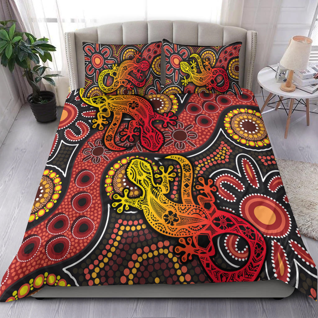 aboriginal-lizard-bedding-set