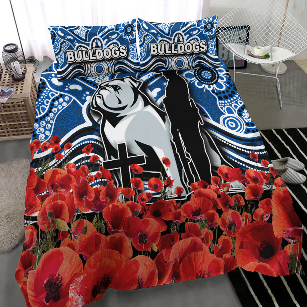 canterbury-bankstown-bulldogs-bedding-set-anzac-day-poppy-flowers-with-aboriginal