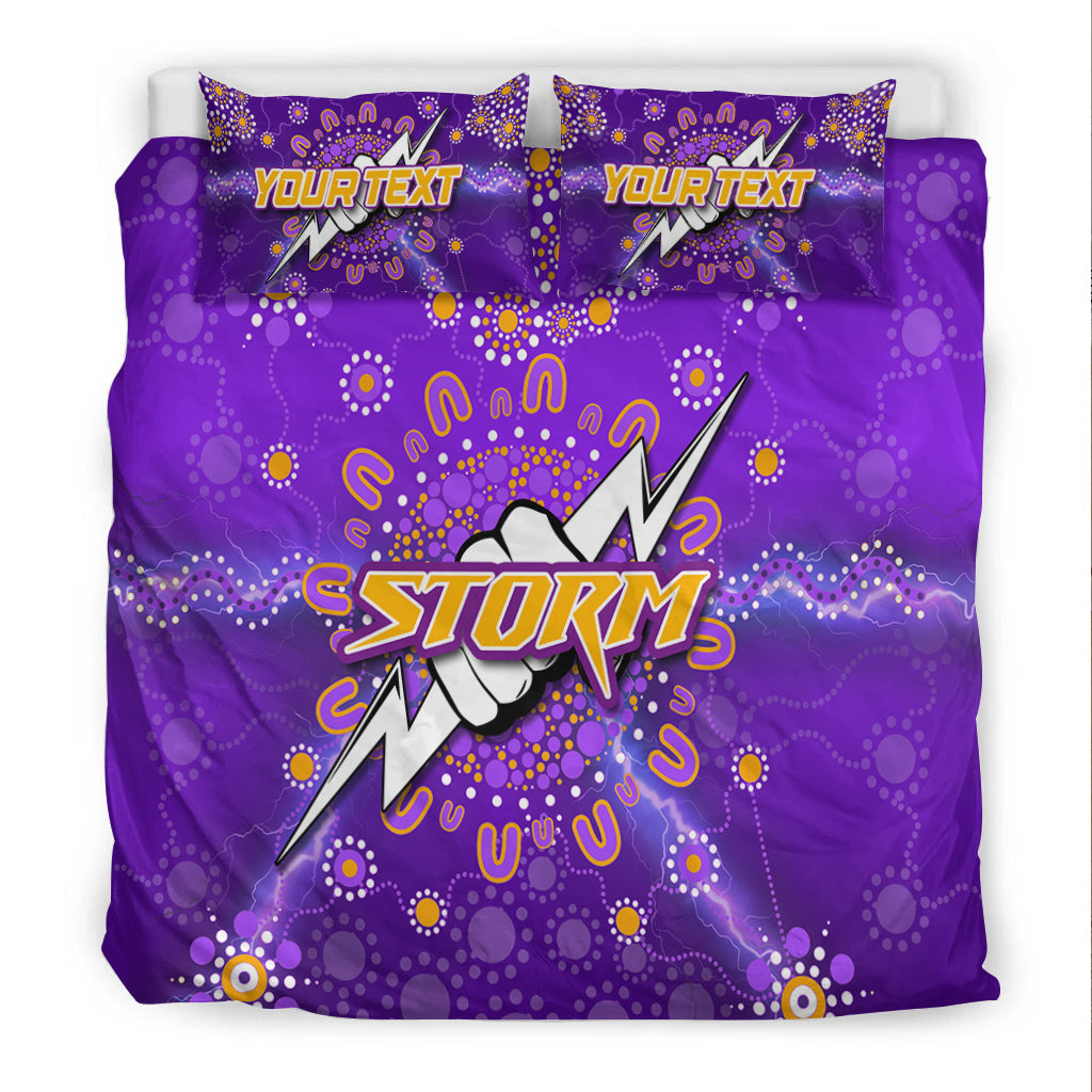 custom-personalisedmelbourne-storm-bedding-set-aboriginal-dot