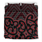 new-zealand-bedding-set-maori-graphic-tee-patterns-red