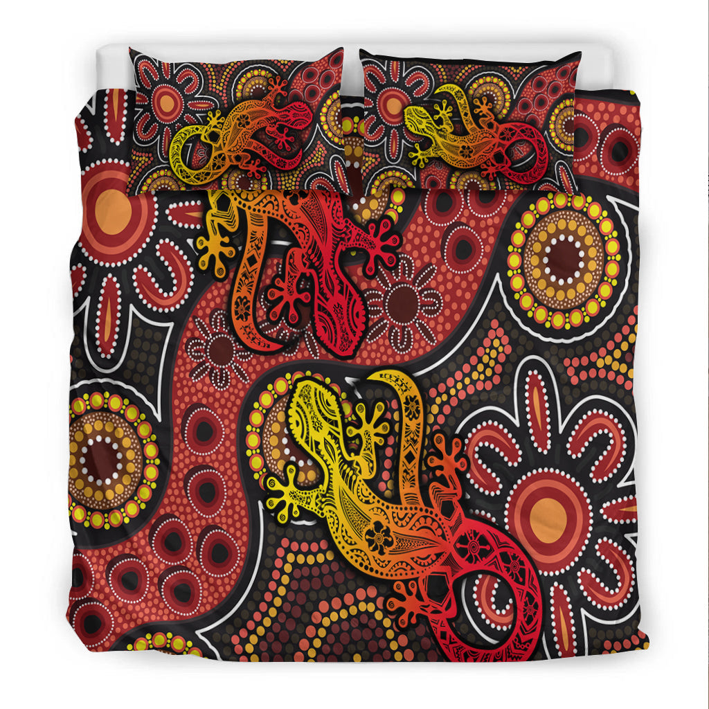 aboriginal-lizard-bedding-set