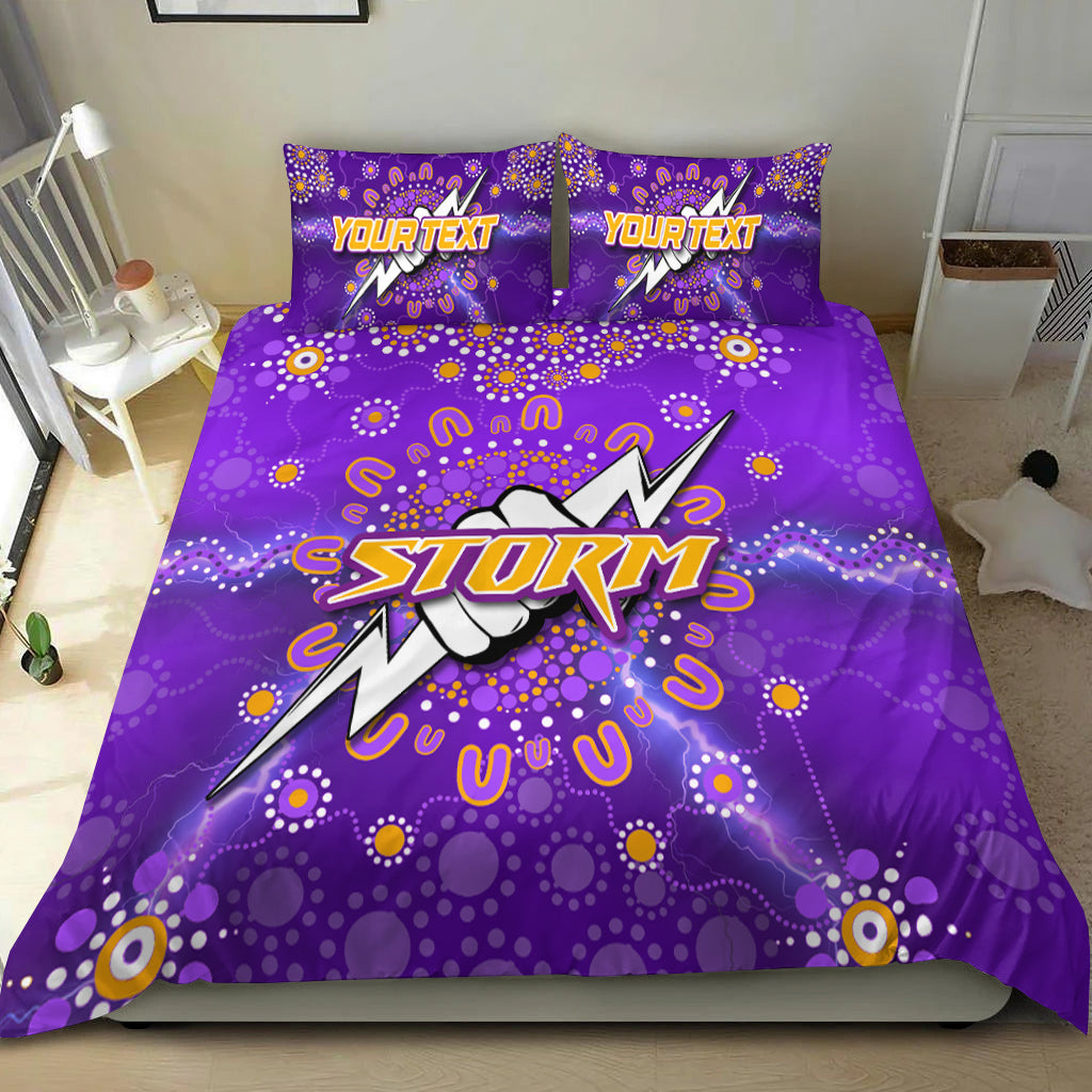 custom-personalisedmelbourne-storm-bedding-set-aboriginal-dot