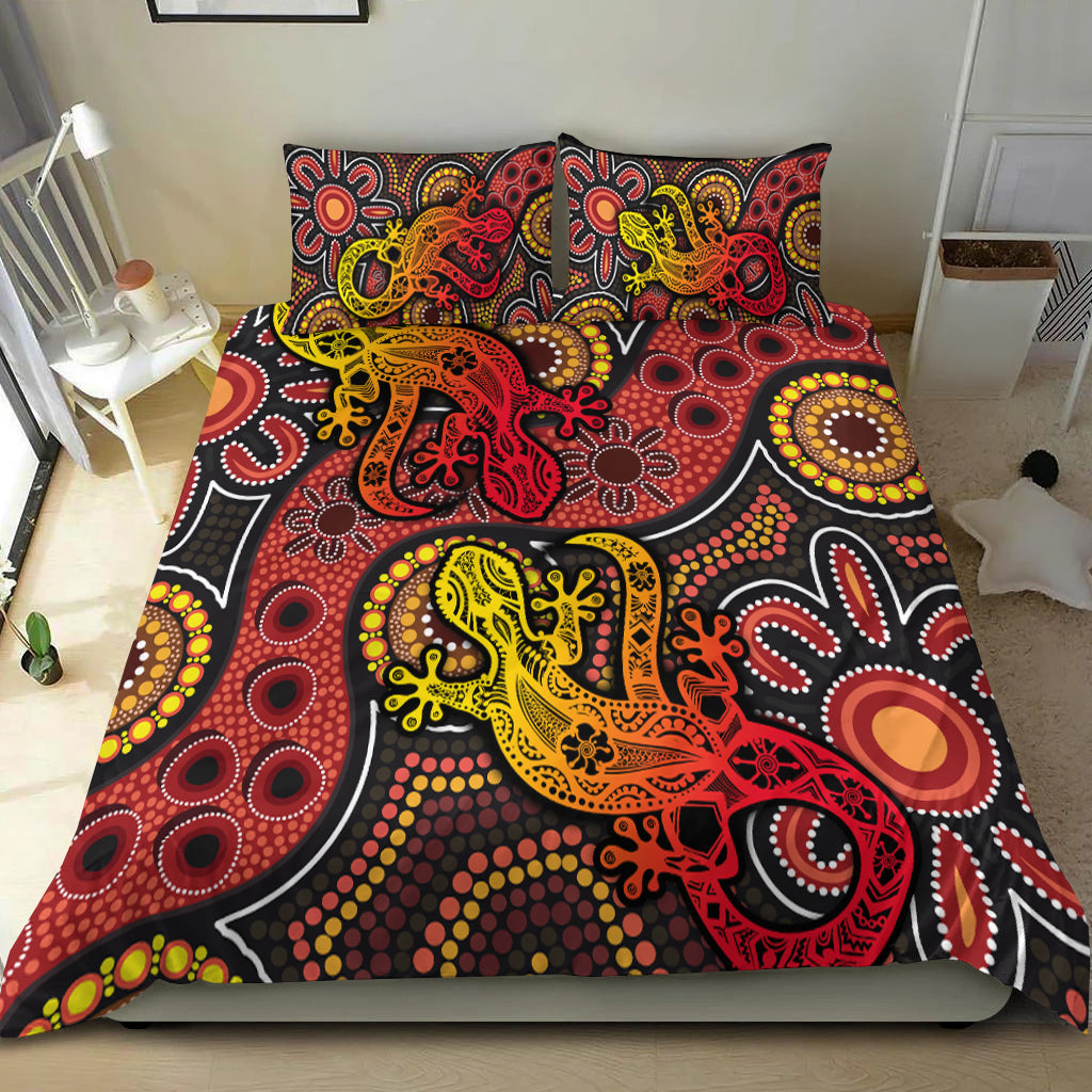 aboriginal-lizard-bedding-set