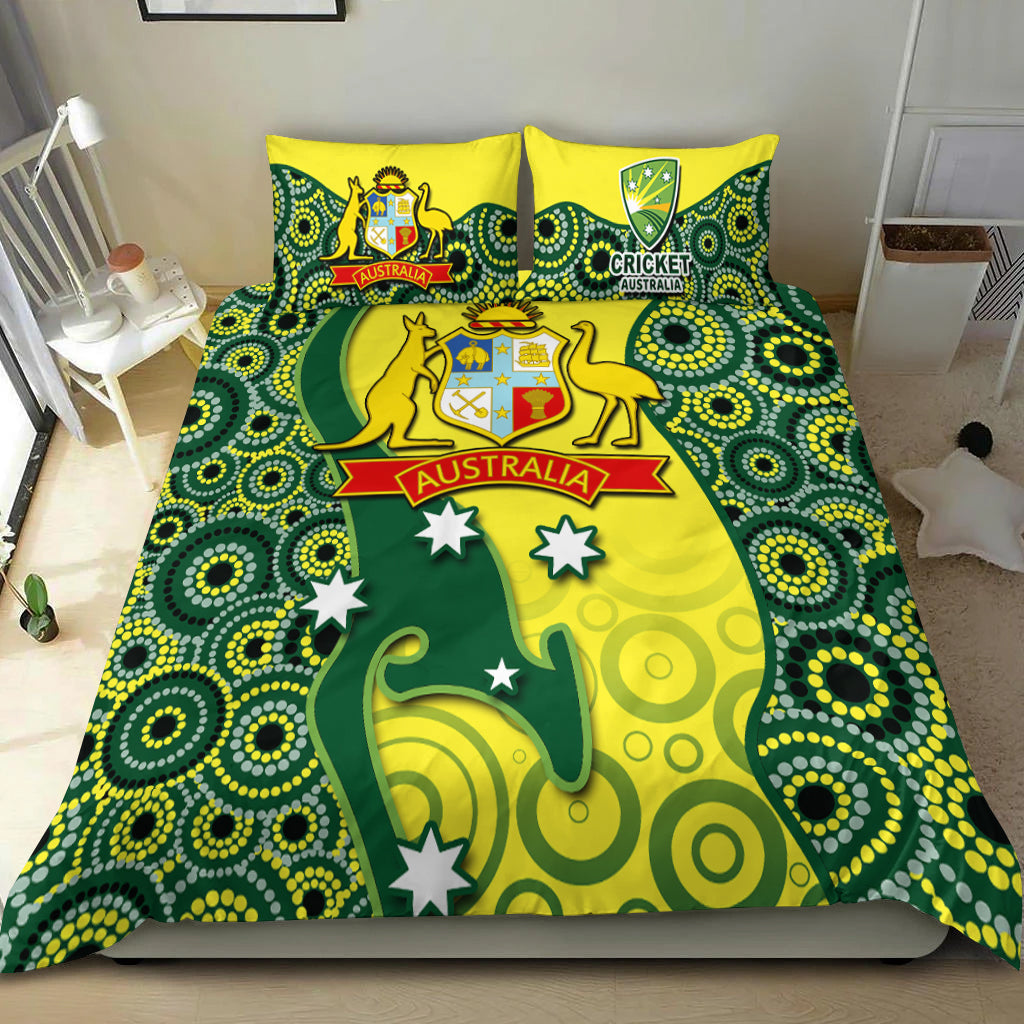 cricket-bedding-set-australian-cricket-aboriginal-dot-patterns